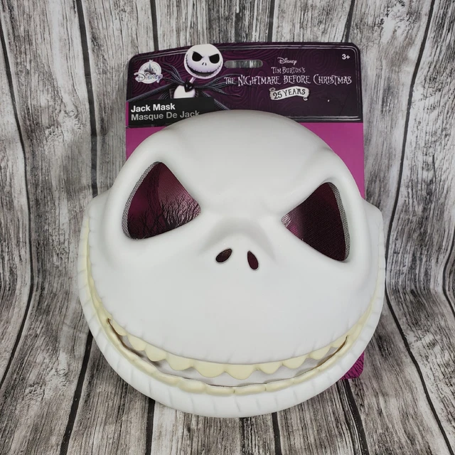 NIGHTMARE BEFORE CHRISTMAS Jack Skellington Costume Mask Kids Disney