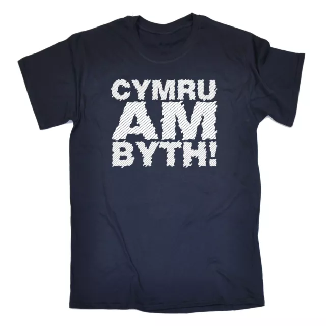 Cymru Am Byth MENS T-SHIRT birthday welsh wales patriotic team funny gift