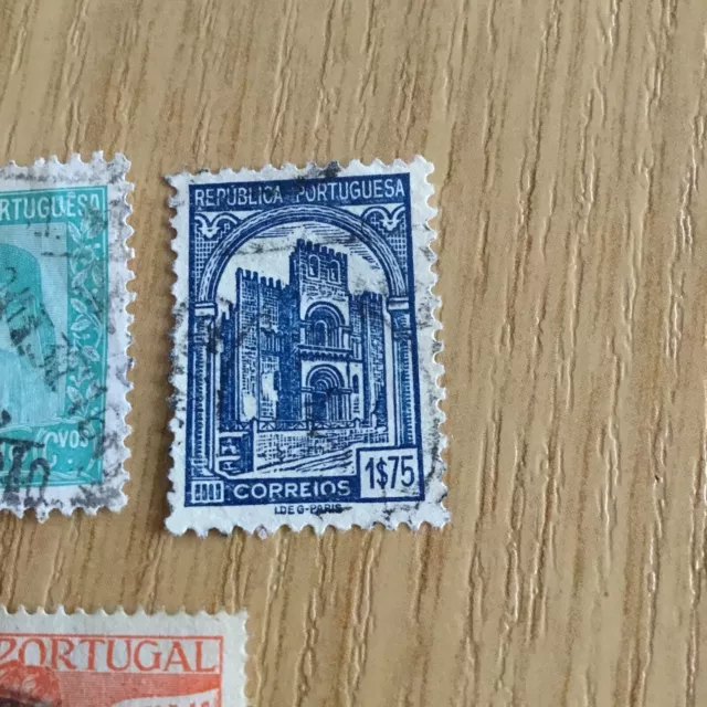 Briefmarken, Portugal, Konvolut von 3 Marken , entfalzt + gestempelt,     AX1 3