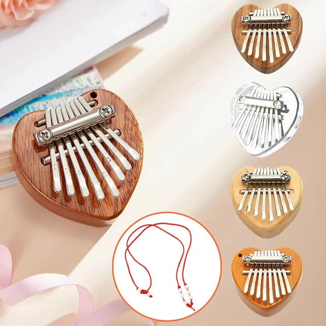 MINI THUMB PIANO, 8 Key Mini Kalimba Finger Piano, Kalimba Musical