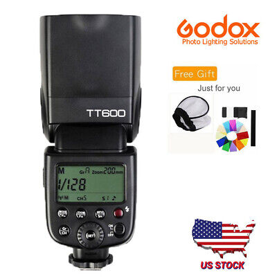 Godox TT600 2.4G HSS Wireless Flash Speedlite For Canon Nikon Camera US STOCK