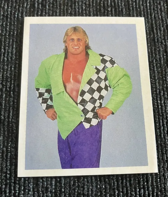 WWF merlin Stickers Owen Hart Rookie 1992