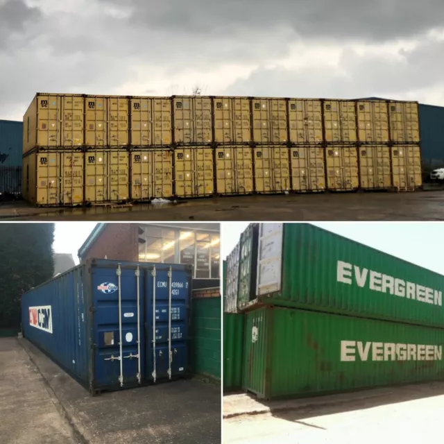 40ft Used Shipping and Storage Containers - From £2500 - LONDON