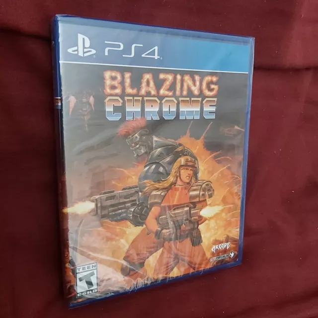 coffret jeu ps4 playstation 4 BLAZING CHROME NEUF SCELLÉ TRES RARE