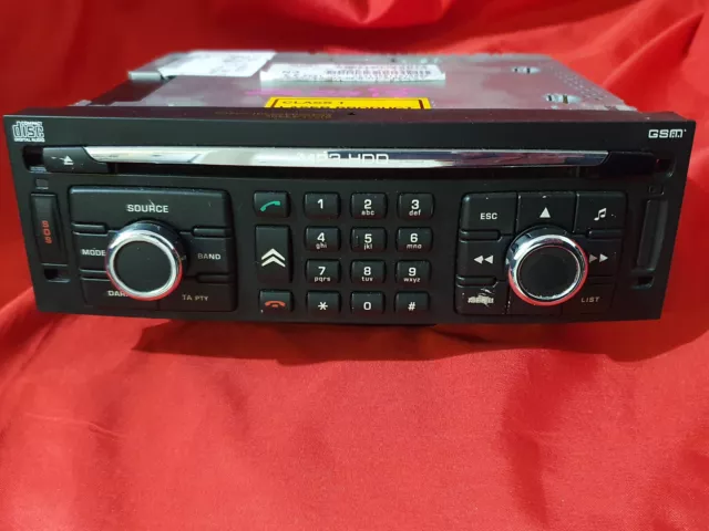 CAR RADIO CD GPS NAV RT3-N3 09 PEUGEOT 207 307 807 CITROEN C3 C4 C8  96632917XT