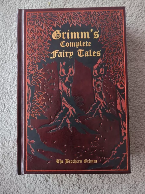 Grimm's Complete Fairy Tales (Leather-bound book) by Brothers Grimm Wilhelm