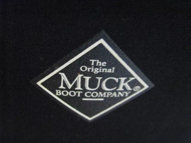 WOMEN'S ORIGINAL MUCK boots Tall classic chore Black Spiral pattern USA ...