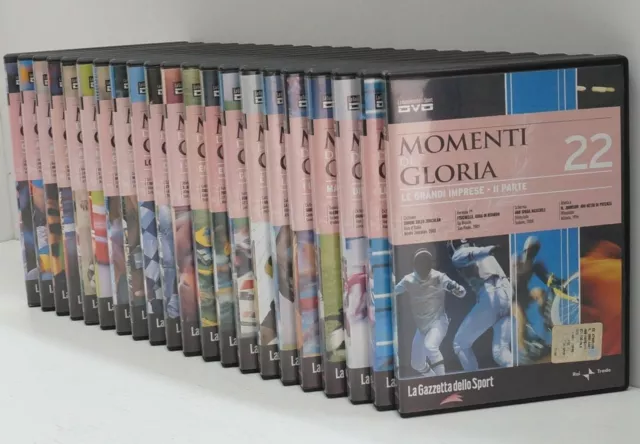 Momenti di gloria. Raccolta completa in DVD n. 1-22, La gazzetta dello sport ...