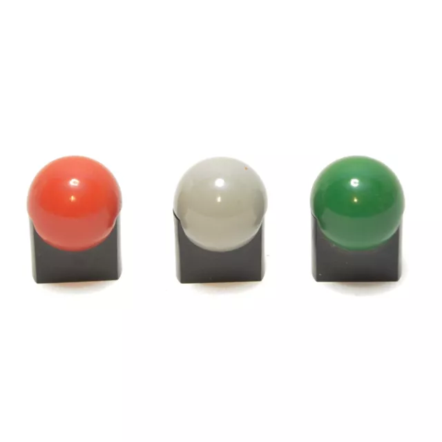 Round Ball Drawer Knob Cabinet Pull Handle Red, Gray, Green Mid-Century Modern
