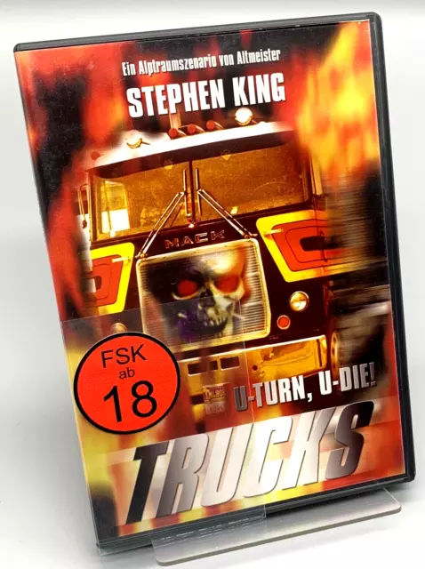 DVD - Stephen King - Trucks - FSK 18 Horror🔞Sehr guter Zustand🚀Blitzversand