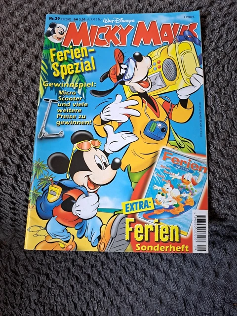 Micky Maus Heft 29/2000 mit Beilage • Ferien Sonderheft