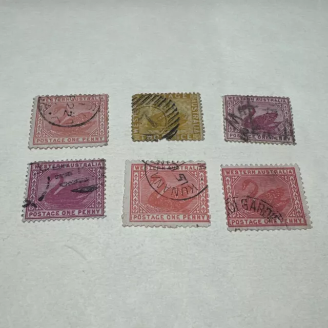 Western Australia   Small Group  Used   Hinged   ( Lot 11 File 125)