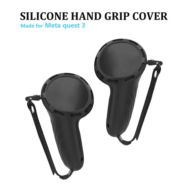 Sleeve Grip Silicone Gamepad Cover For Meta Quest 3 VR Headset Anti Drop Hand