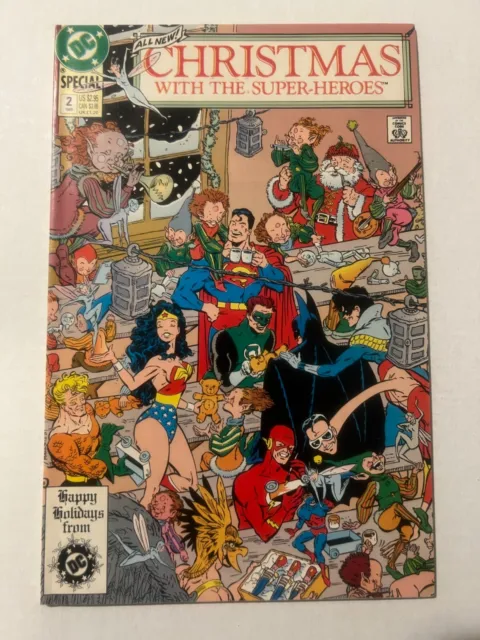 Christmas With The Super-Heroes 2 Early Modern App Of Supergirl Kara Zor-El 1989