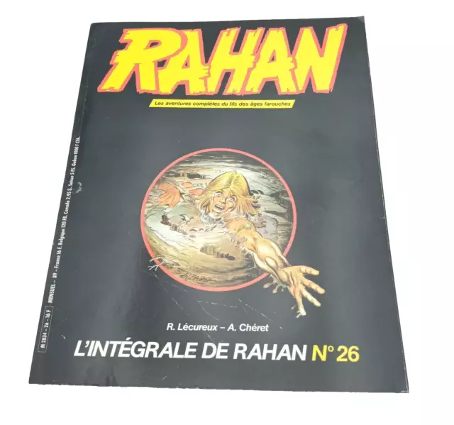 Rahan L’intégrale N’21 Mensuel Lécureux Chéret 1984 Bon État Bd