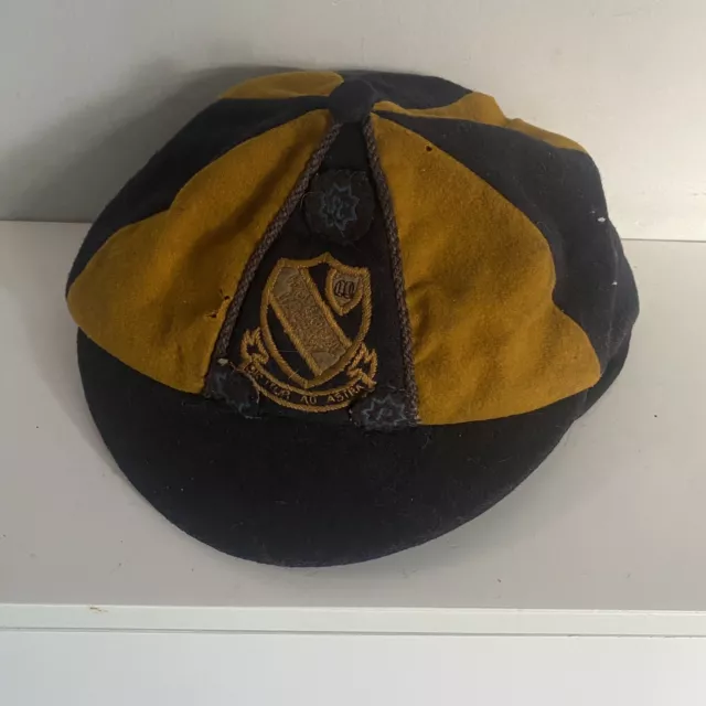 Vintage  Harrow High SCHOOL Cap. P Hodgkiss.