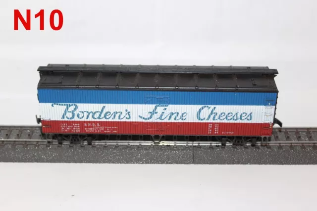 Roco H0 AHM Bordens Fine Cheeses US Güterwagen mit US Standard NMRA Kupplung