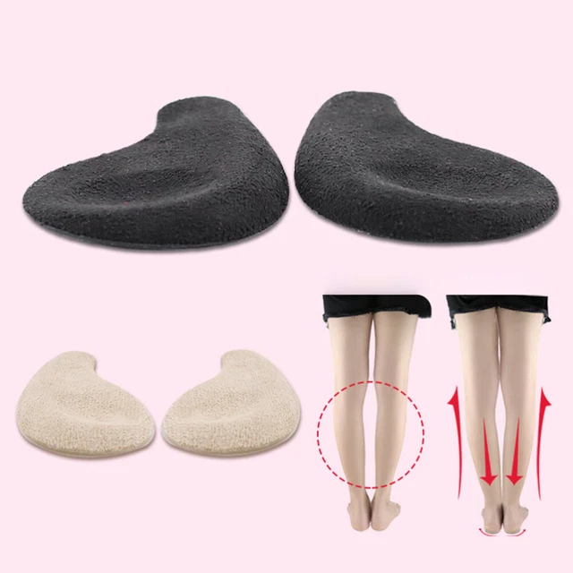 2 paia inserti per scarpe ortetici inserti per tallone correttivi postura forma a cuneo