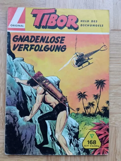 Original Lehning Verlag Tibor Held des Dschungels Nr. 168, mit SM-guter Zustand