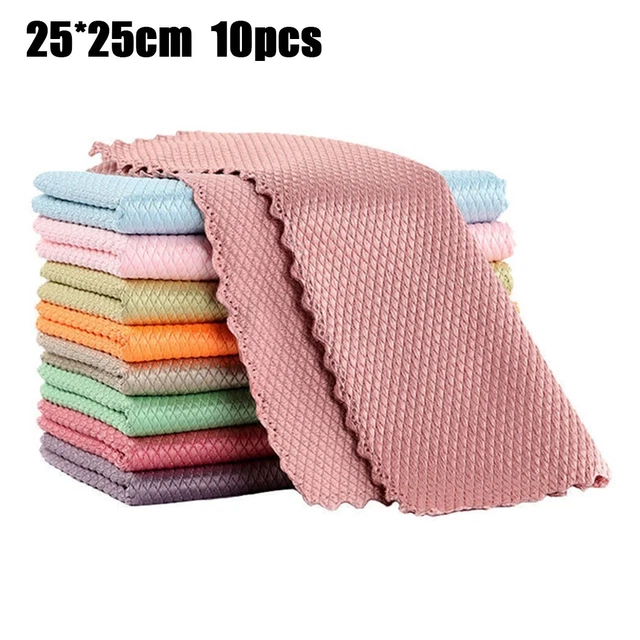 5/10* NanoScale Streak-Free Miracle Cleaning Cloths (Reusable) Easy Clean 2