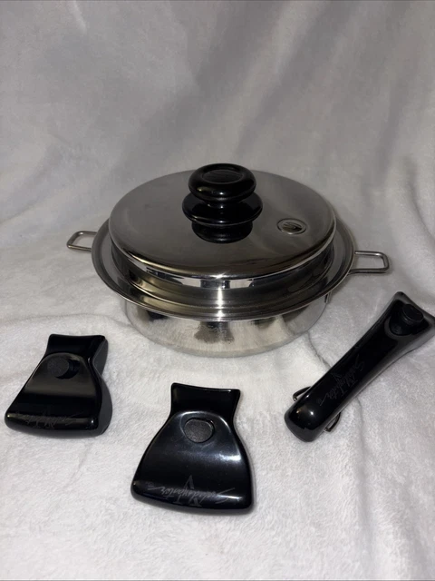 Saladmaster 7817 Poêle électrique inox 11'' couvercle vapo testé