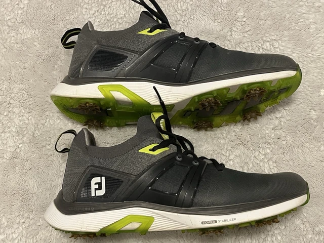 FootJoy Shoes Mens 8.5W Hyperflex Wrapid Golf‎ Cleats Gray Round Toe Low Spikes FOOTJOY HYPERFLEX 2 Golf shoes Silver 51036 8.5W $67.00  main image 3