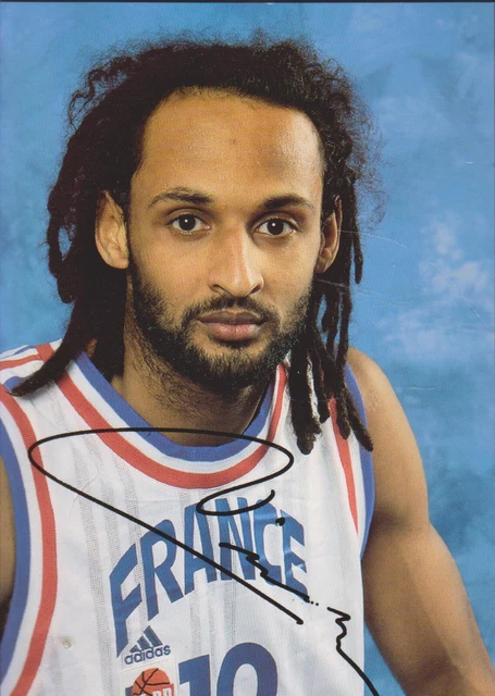 Stephane Risacher Équipe De France Carte Panini Basket Lnb Pro A 1995