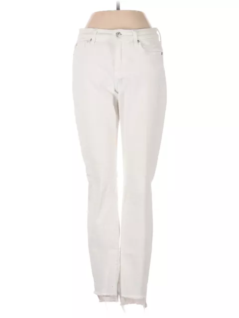 7 FOR ALL Mankind Women White Jeans 26W $38.74 - PicClick