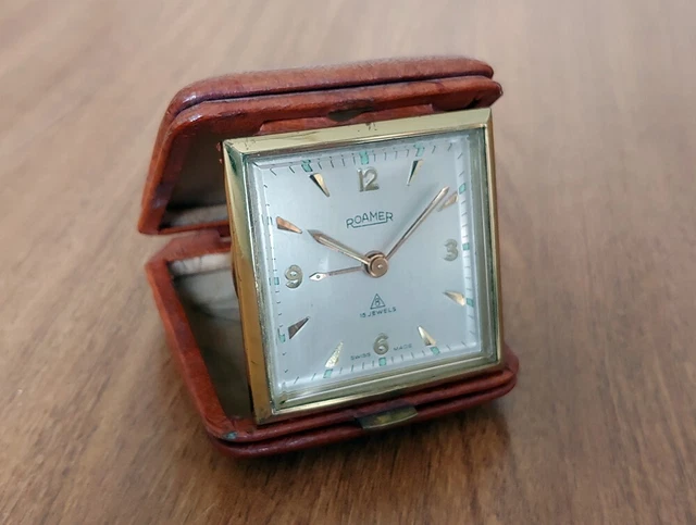 Pendoletta 8 giorni Roamer sveglia da viaggio alarm clock reveil