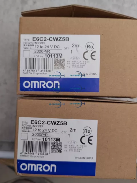 1PC NEW Omron E6C2-CWZ5B 2000P/R 2M  ROTARY ENCODER Fast ship