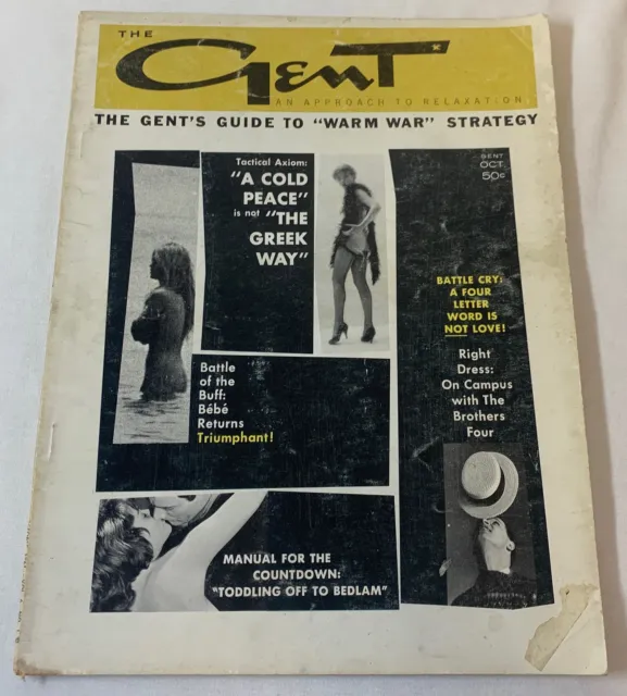 Gent (8 vintage adult magazines bound together, 1966-68) by Various -  1966-68 - from Well-Stacked Books (SKU: 125766)