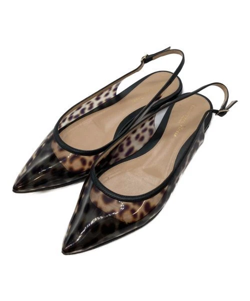 Gianvito Rossi Back Strap Clear Pumps 23.5cm 9HF55