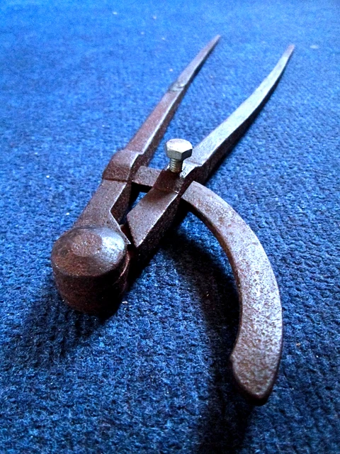 Compas Ancien Somborn Acier - Outil Vintage, état Fonctionnel (n°277)