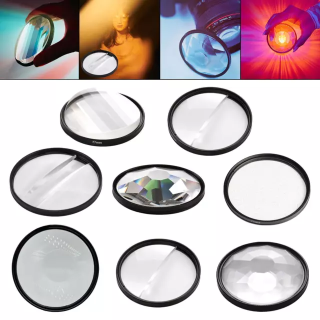 Camera Lens Filter Photography Accessories Special Effects Lens Aluminum