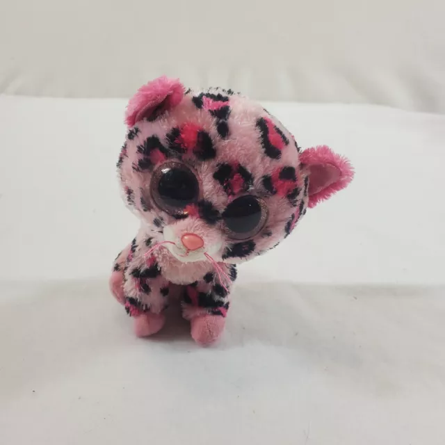 Ty Beanie Boos Gypsy the Pink Cheetah Plush 2012