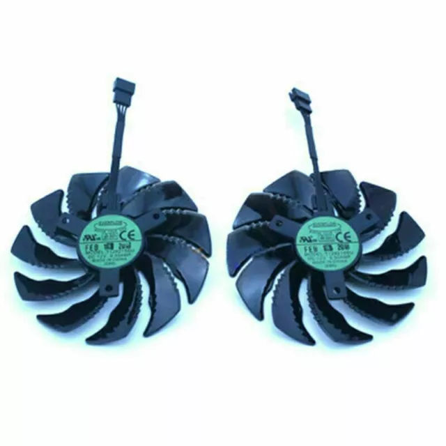 Cooling Fan for Gigabyte GTX1050 1060 1070 1070TI 1080 RX560 Graphics Card 4PIN
