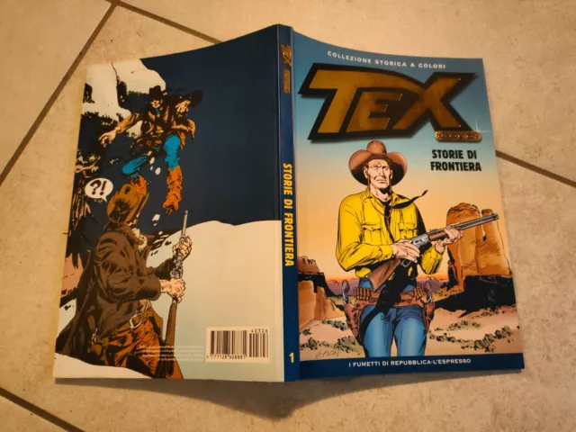 TEX GOLD - COLLEZIONE STORICA A COLORI - N° 1 - Repubblica / L'Espresso OTTIMO