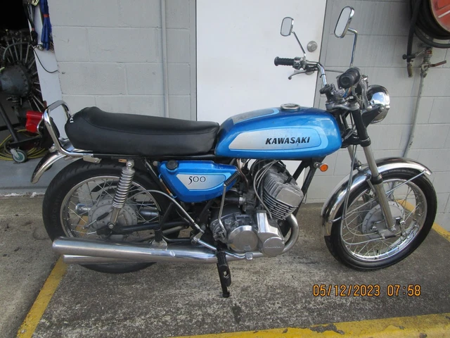 KAWASAKI H1, 500 Mach 3, runs well, much restoration done KAWASAKI H1, 500 Mach 3, runs well, much restoration done