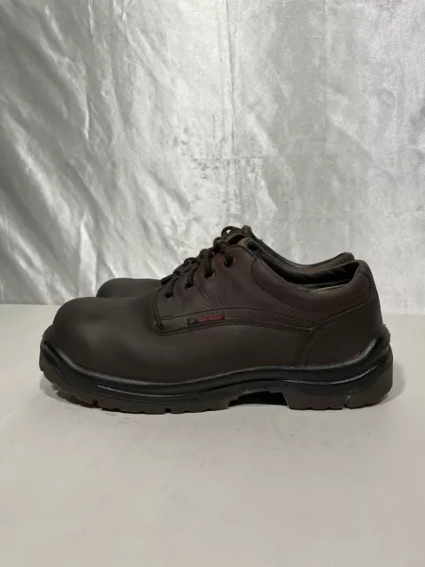 Red Wing Brown Leather Oxford Work Shoes E/H Steel Toe Men’s Size 10