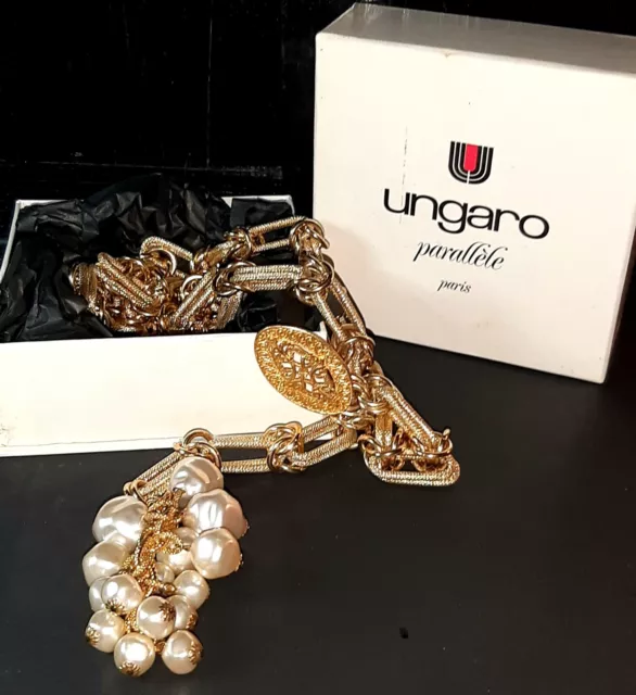 Cintura-dorata-Ungaro Parallele Paris-vintage