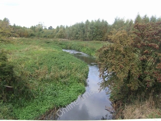 Photo 6x4 Flood channel of the River Trent Wychnor Bridges Fed by a weir  c2009