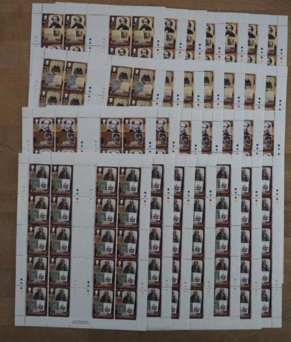 2012 Gibraltar; 140 Serien Dickens, MiNr. 1494/97, postfrisch/MNH, ME 1050,-