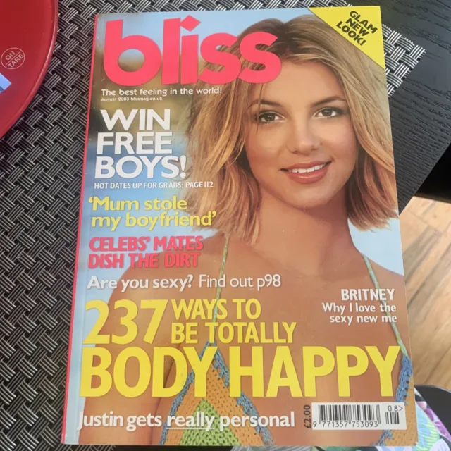 Britney Spears Magazine Import UK Bliss August 2003