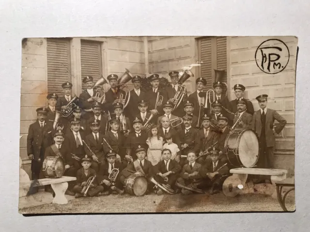 VARESE - Malnate - Banda Musicale di Malnate presso Villa Ponzoni - 1920