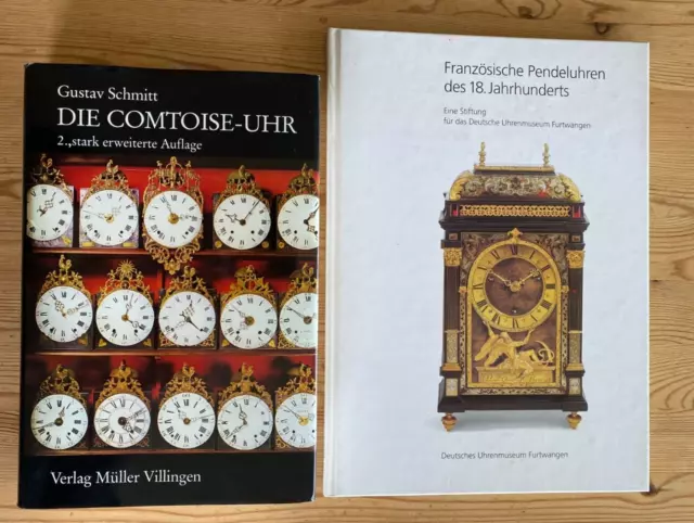Die Comtoise-Uhr Gustav Schmitt 2. Aufl. + Französische Pendeluhren