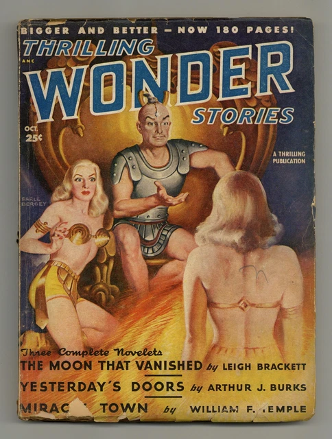 Thrilling Wonder Stories Pulp Oct 1948 Vol. 33 #1 GD 2.0