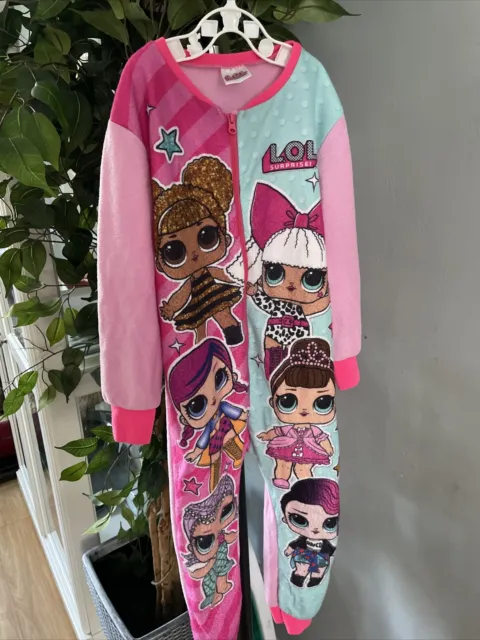 Girls Age 5 Years Lol Surprise Playsuit Pyjama Jumpsuits (A)