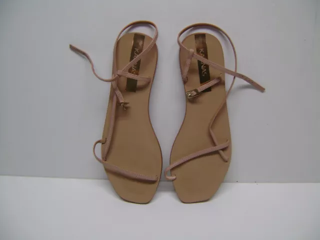 Madewell Kaanas Naked Leather Sandals Size 6