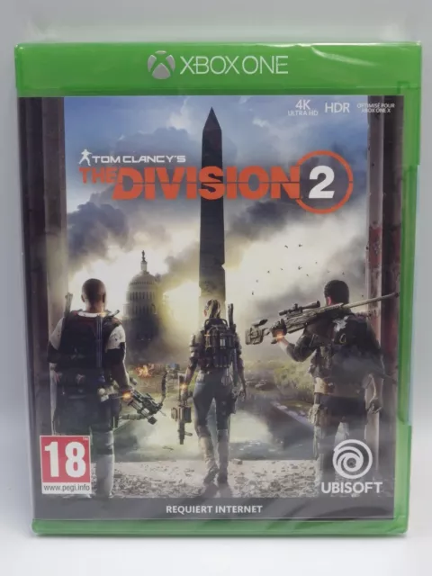 Jeu Xbox one Tom Clancy The DIVISION 2 Neuf sous scello