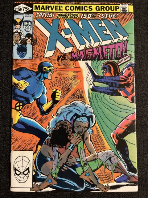 Vintage 1981 Marvel Comics Uncanny X-Men vs. Magneto 150th Issue #150